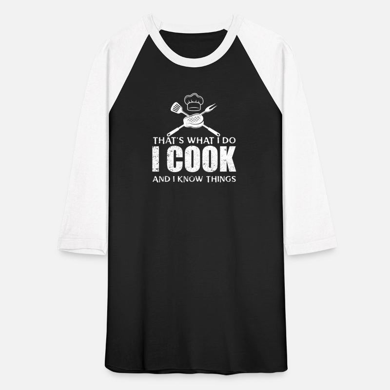 Chef Cook Gifts I Cook I Know Things