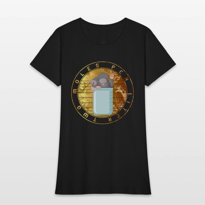 Chemical Pun Element Shirt, Two Moles Per Little