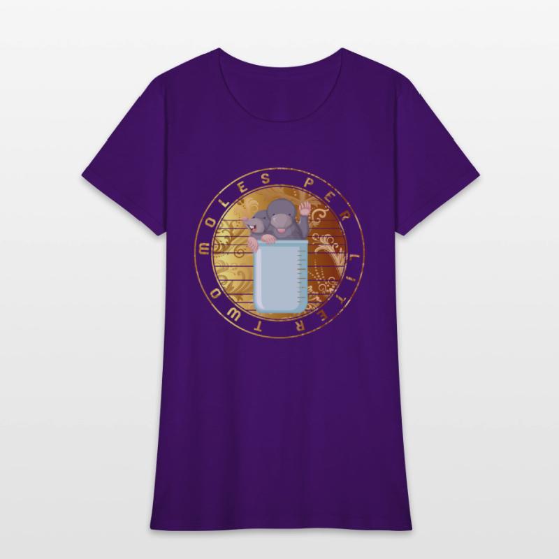 Chemical Pun Element Shirt, Two Moles Per Little