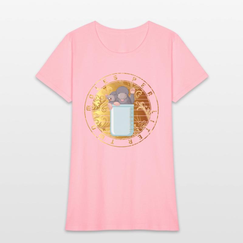 Chemical Pun Element Shirt, Two Moles Per Little