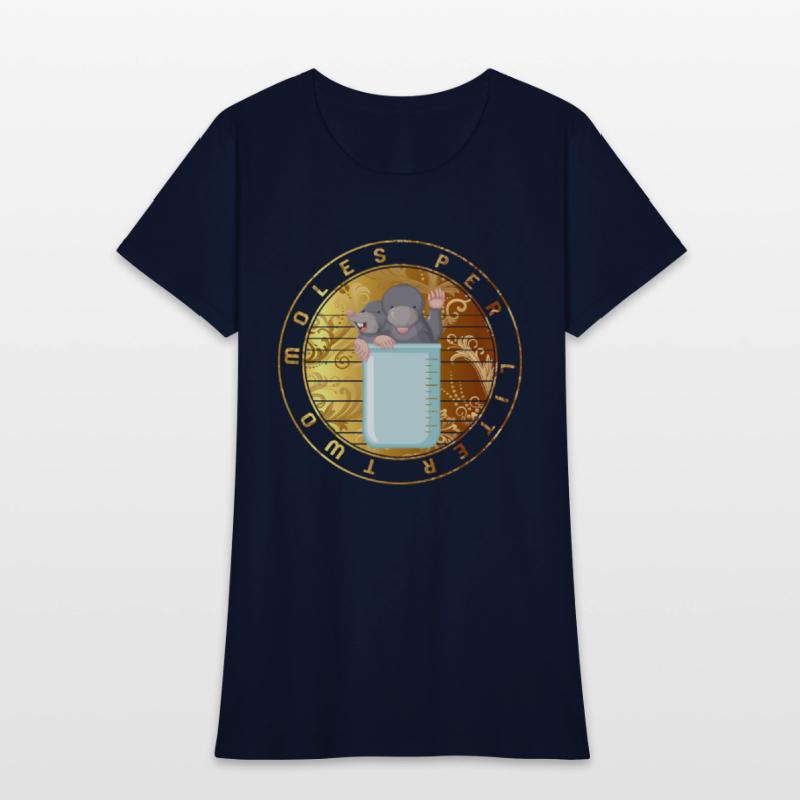 Chemical Pun Element Shirt, Two Moles Per Little
