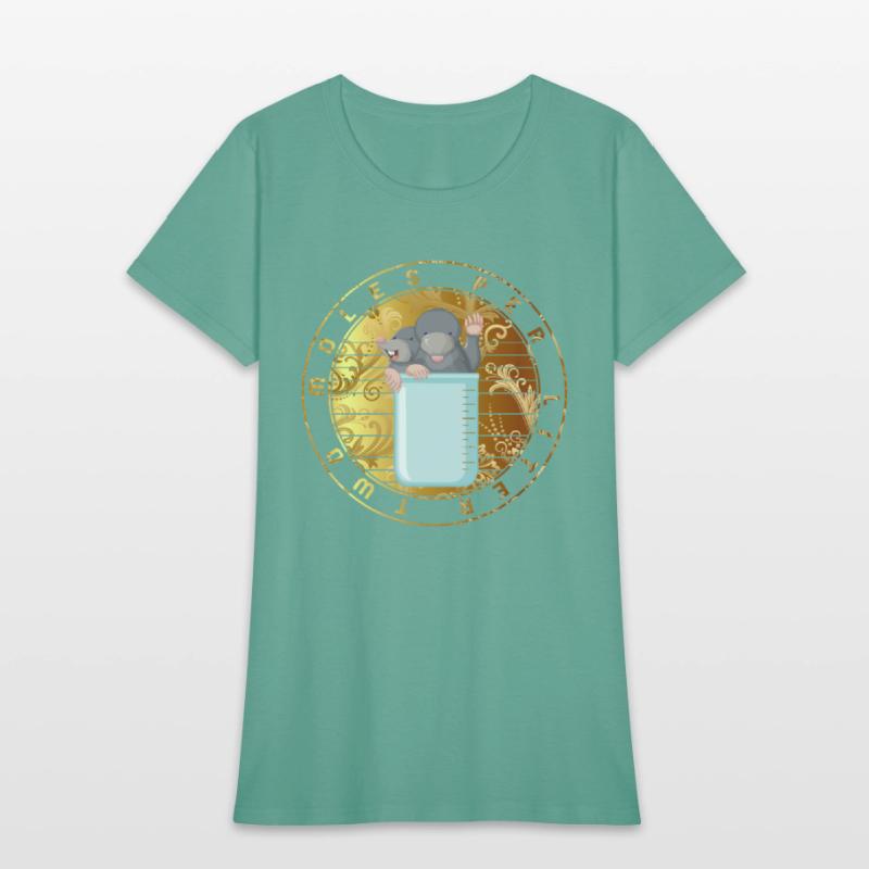 Chemical Pun Element Shirt, Two Moles Per Little