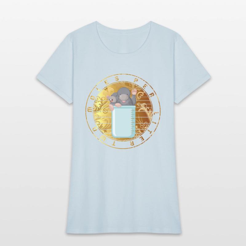 Chemical Pun Element Shirt, Two Moles Per Little