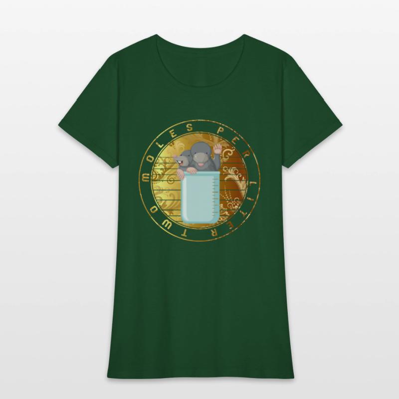 Chemical Pun Element Shirt, Two Moles Per Little