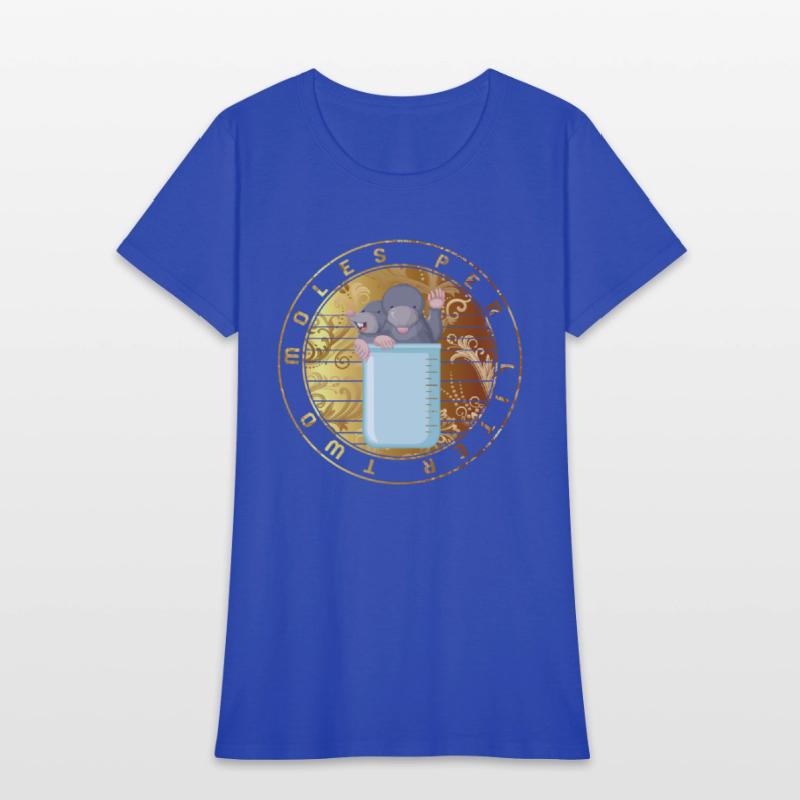 Chemical Pun Element Shirt, Two Moles Per Little