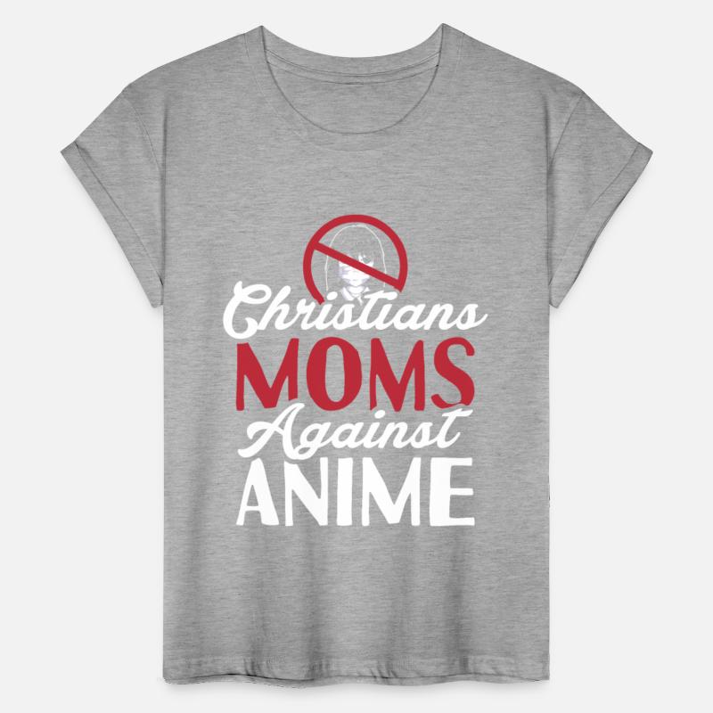 Christian Moms Against Anime Humor Tee