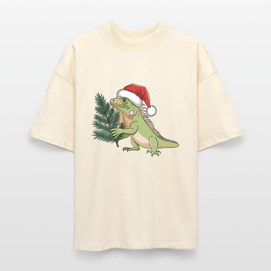 Christmas Santa Iguana Evergreen Christmas Tree