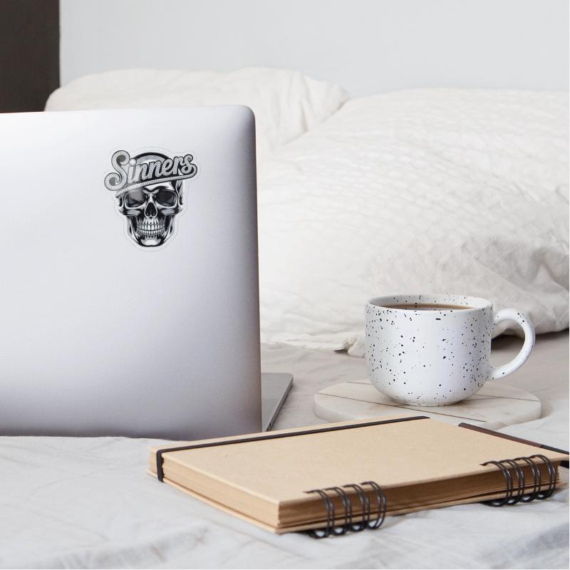 Chrome Skull Sinners Diamond Bling