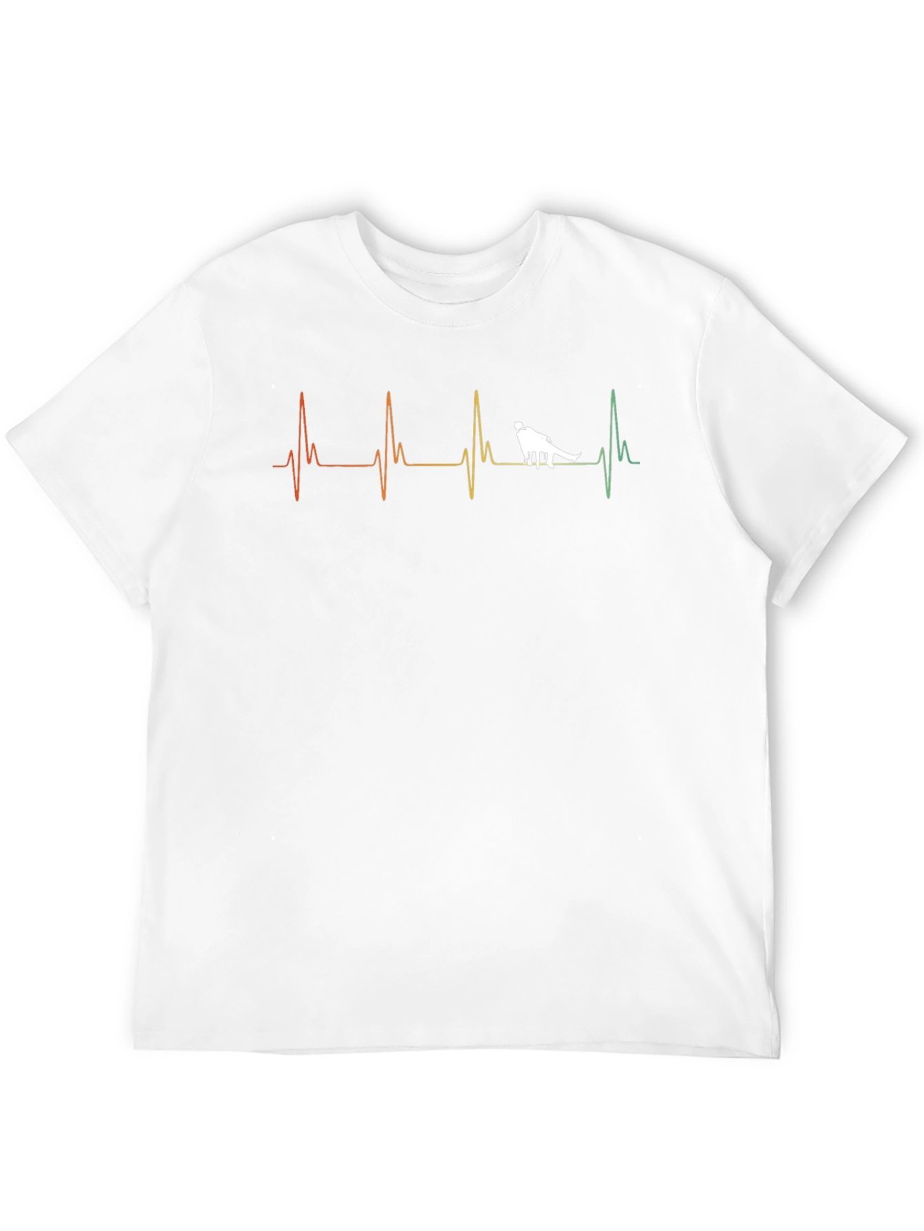 Curling Heartbeat T-Shirt