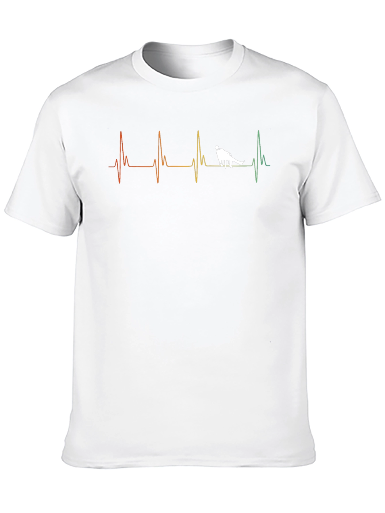 Curling Heartbeat T-Shirt