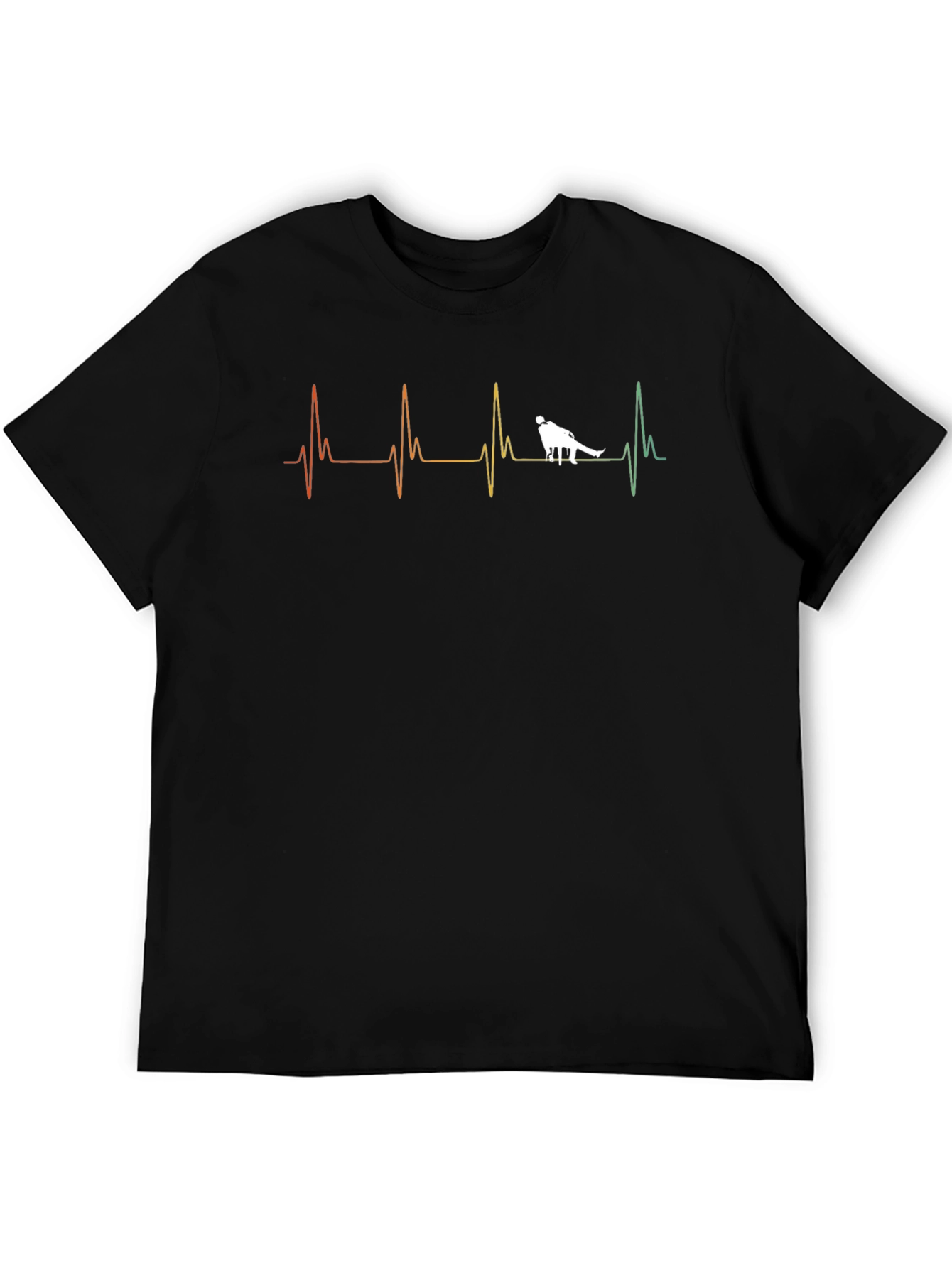 Curling Heartbeat T-Shirt