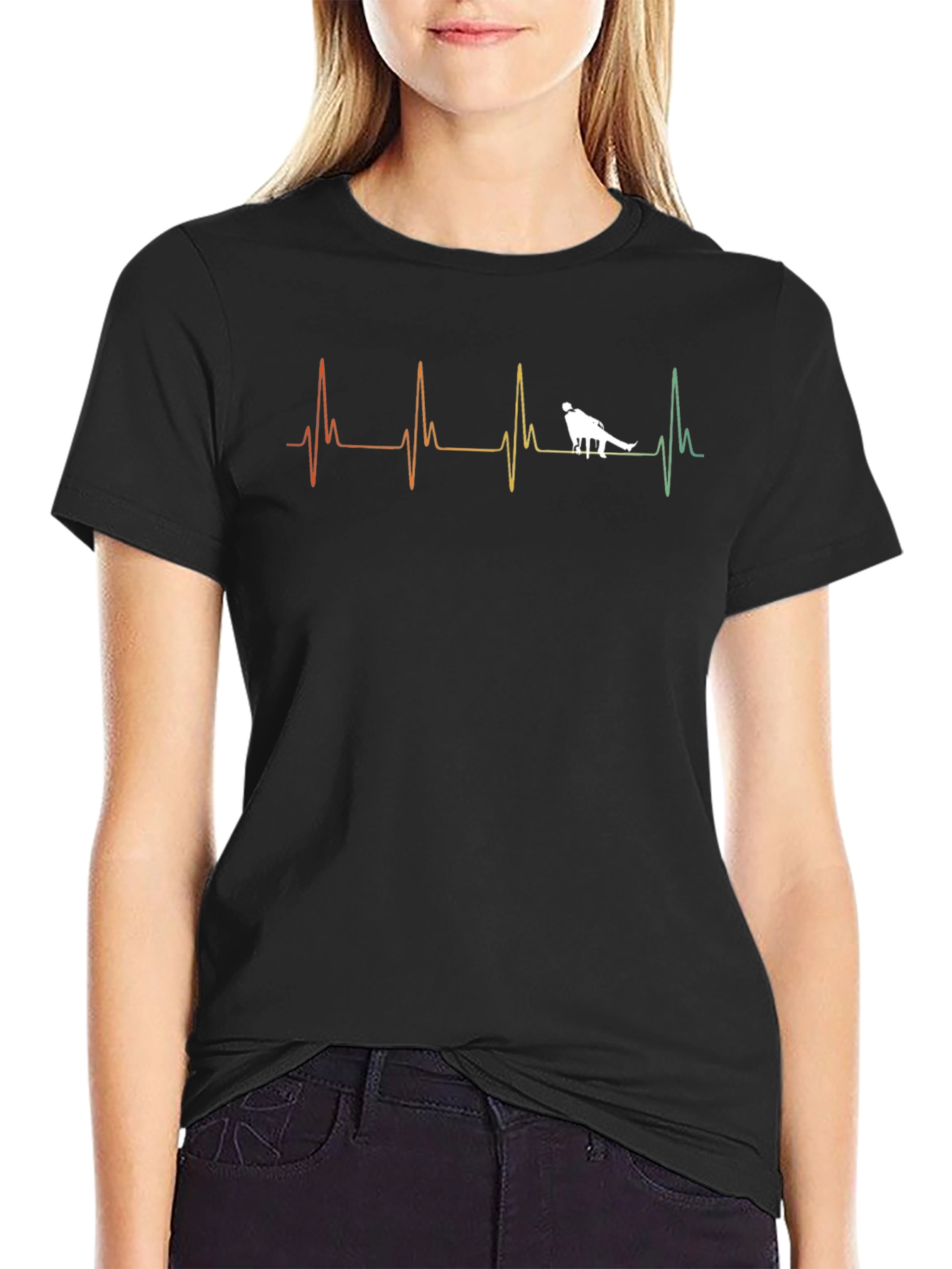 Curling Heartbeat T-Shirt