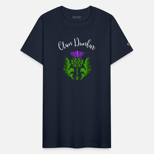 Clan Dunbar Surname Thistle Flower Scottish Clan