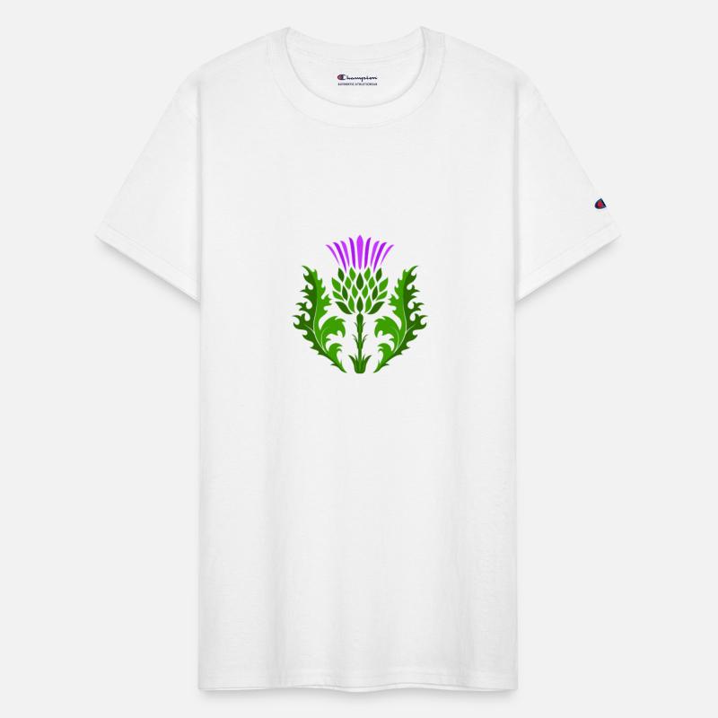 Clan Dunbar Surname Thistle Flower Scottish Clan