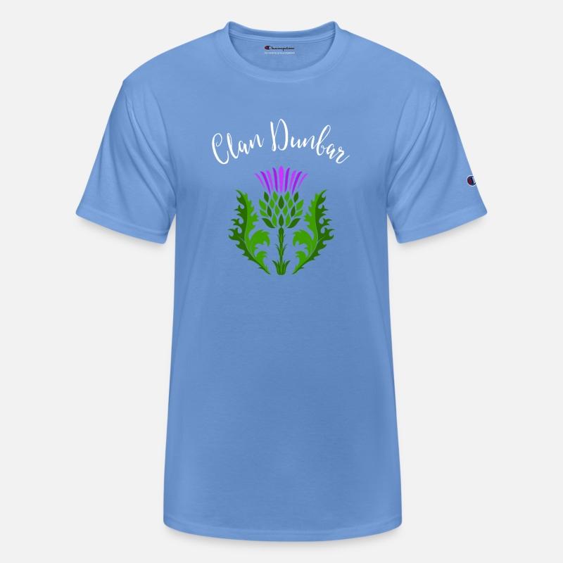 Clan Dunbar Surname Thistle Flower Scottish Clan