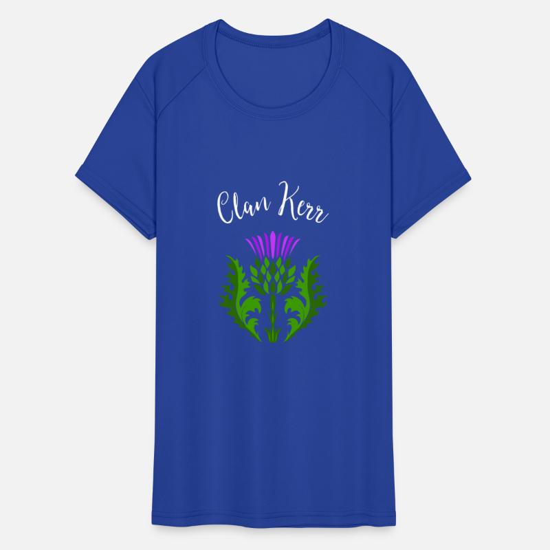 Clan Kerr Surname Thistle Flower Scottish Clan