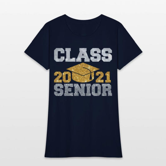 Class 2021 Senior High School Graduate Cap Humor