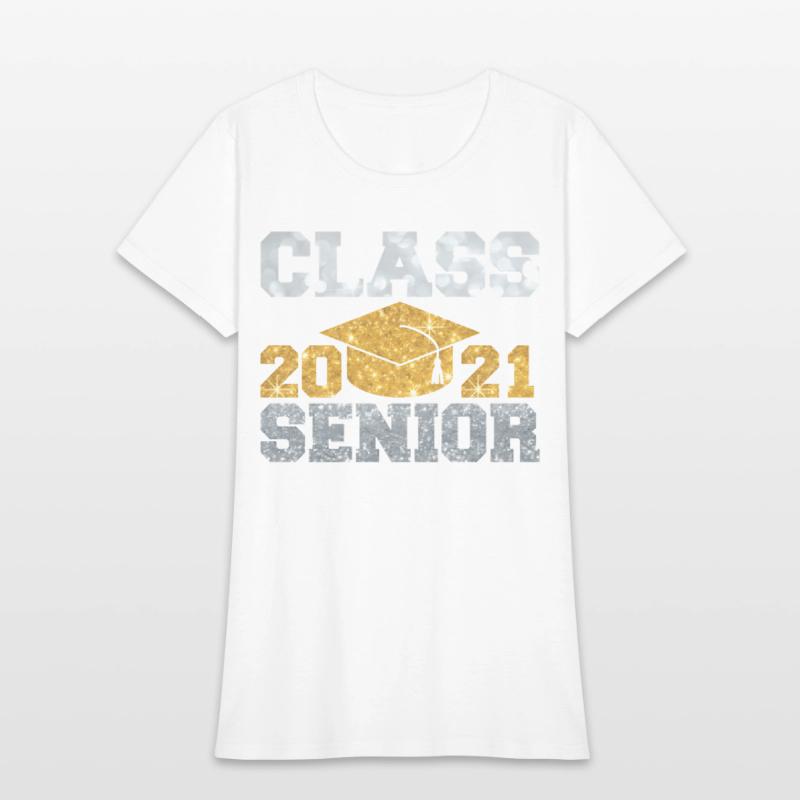 Class 2021 Senior High School Graduate Cap Humor
