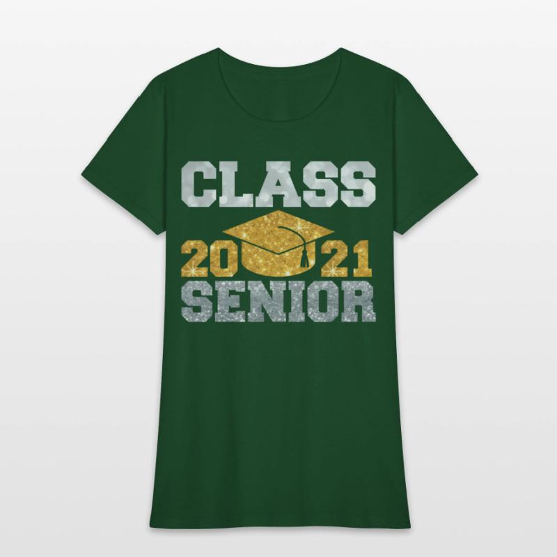 Class 2021 Senior High School Graduate Cap Humor
