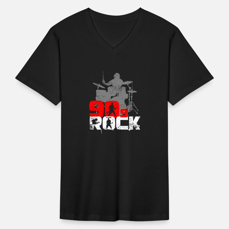 Classic 90s Rock Music Drummer