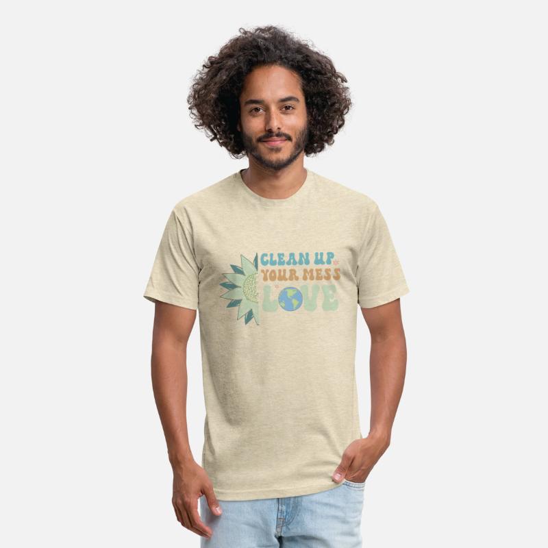 Clean Up Your Mess Quote, Earth Day Design