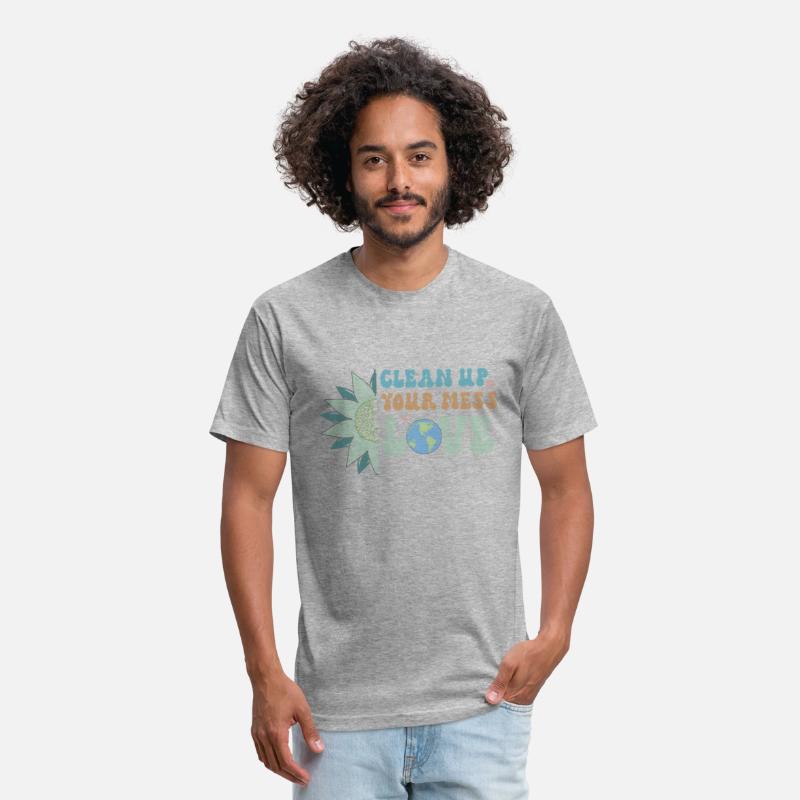Clean Up Your Mess Quote, Earth Day Design