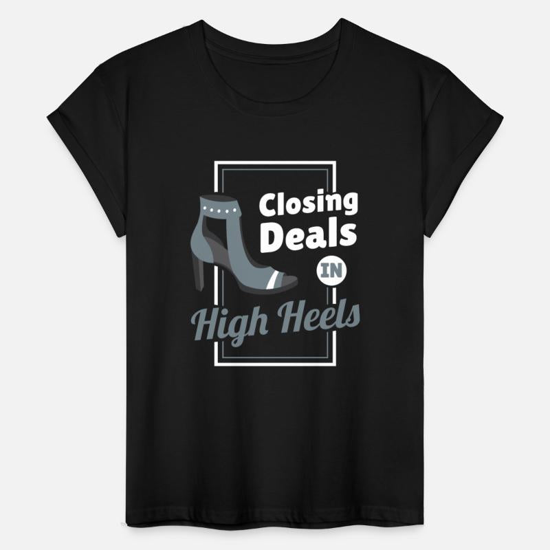 Closing Deals in High Heels Fashion Shoe