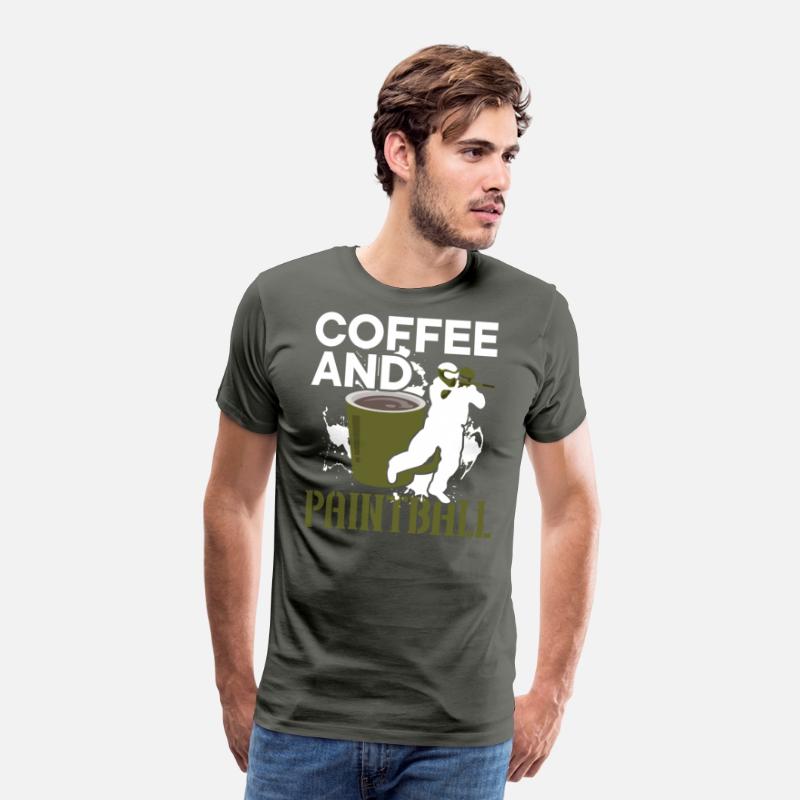 Coffee Drinker Paintball Player Paintballer
