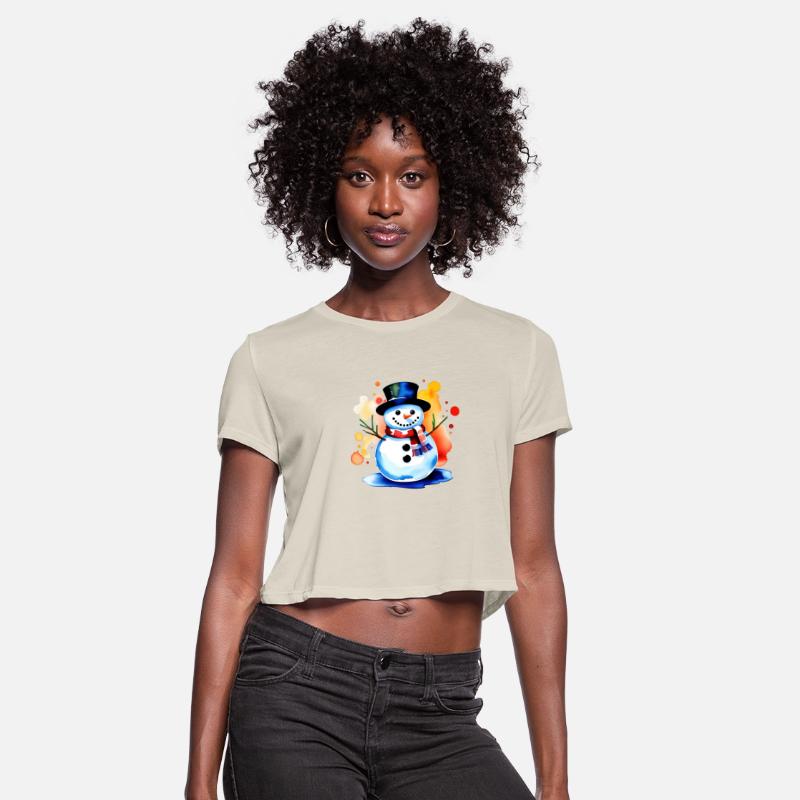 Color Splash: snowman
