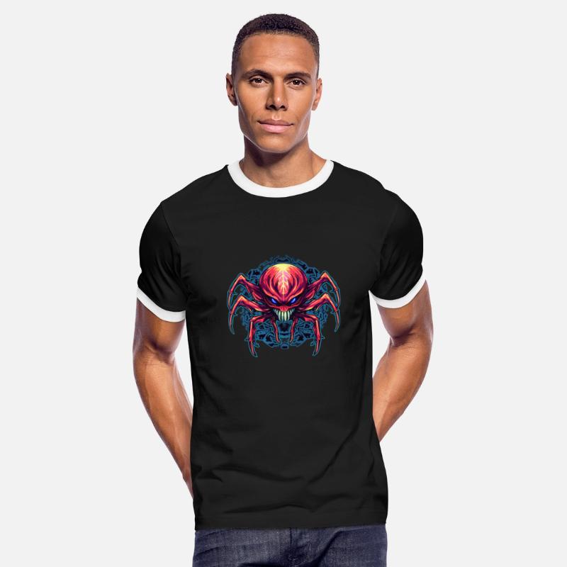 Colorful Abstract Spider Design Arachnids