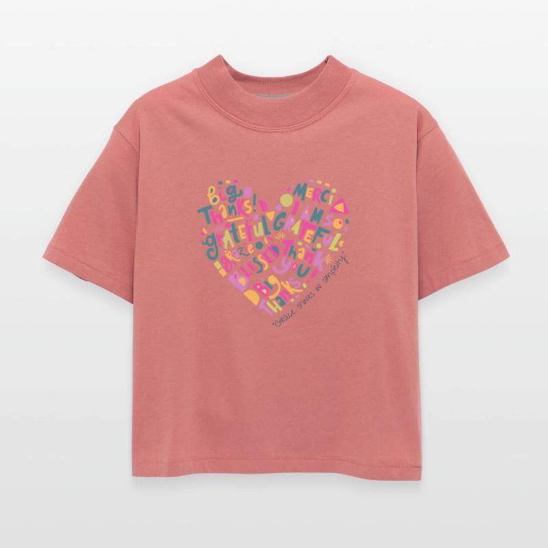 Colorful Gratitude Heart