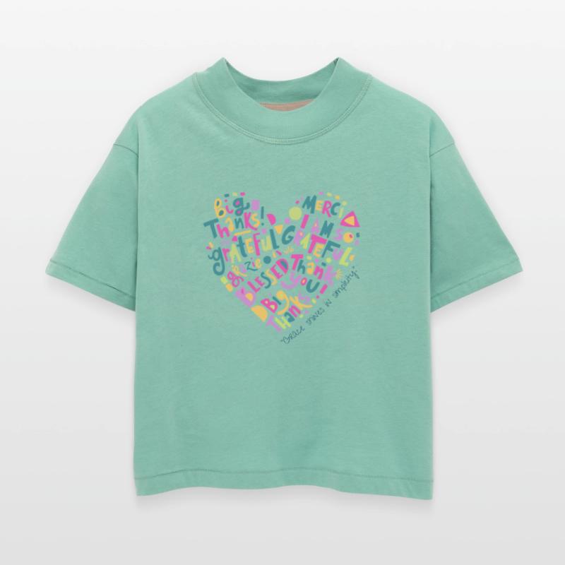 Colorful Gratitude Heart