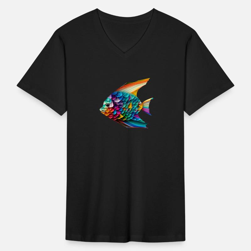 Colorful Origami Goldfish