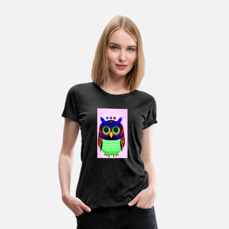 Colorful Realistic Owl