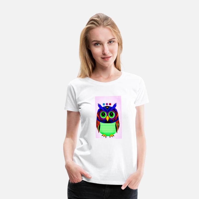 Colorful Realistic Owl