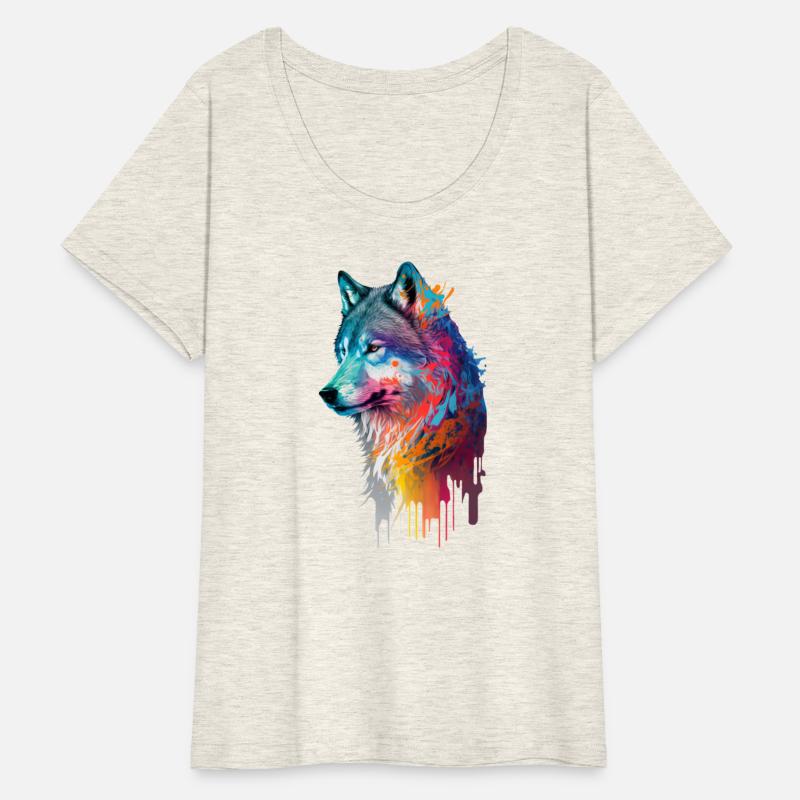 Colorful Wolf
