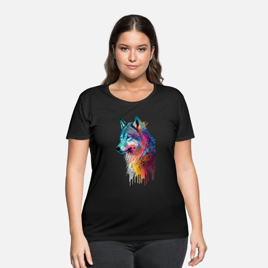 Colorful Wolf