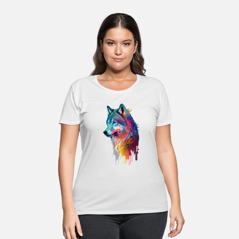 Colorful Wolf