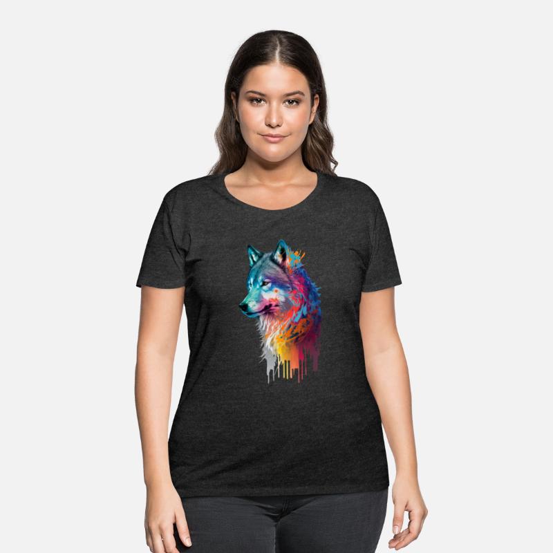 Colorful Wolf