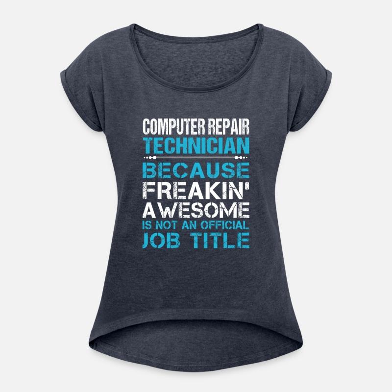 Computer Repair Technician T Shirt - Freaking Awes