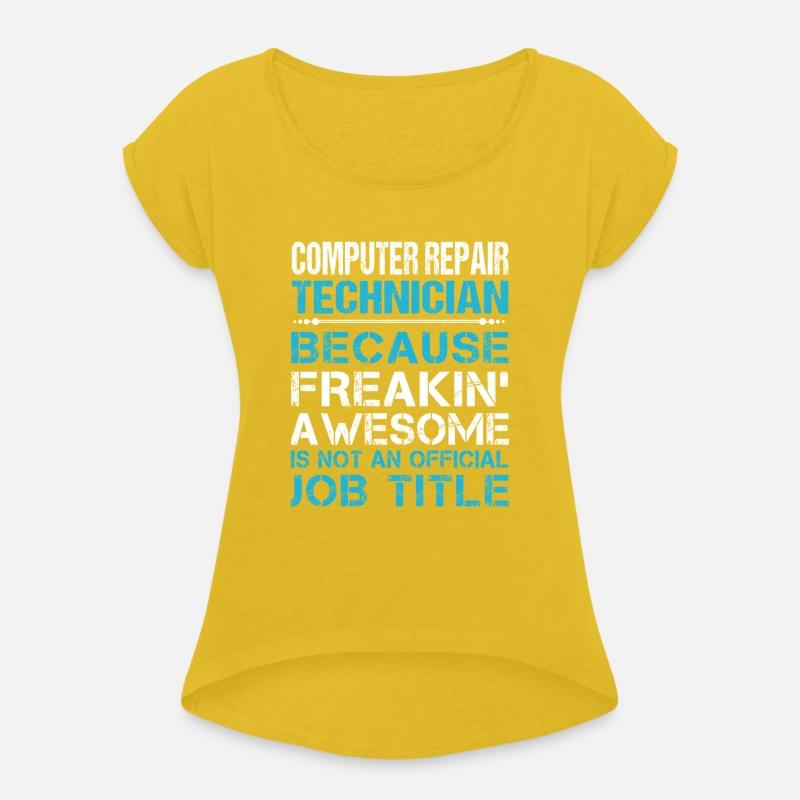 Computer Repair Technician T Shirt - Freaking Awes