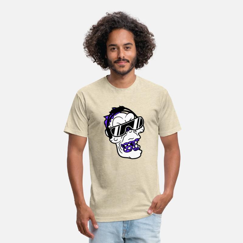 Cool DJ Zombie Undead Halloween Party Horror Head