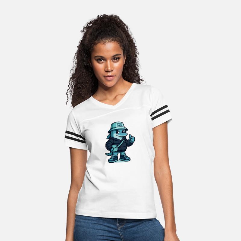 Cool Dolphin in Streetwear Outfit