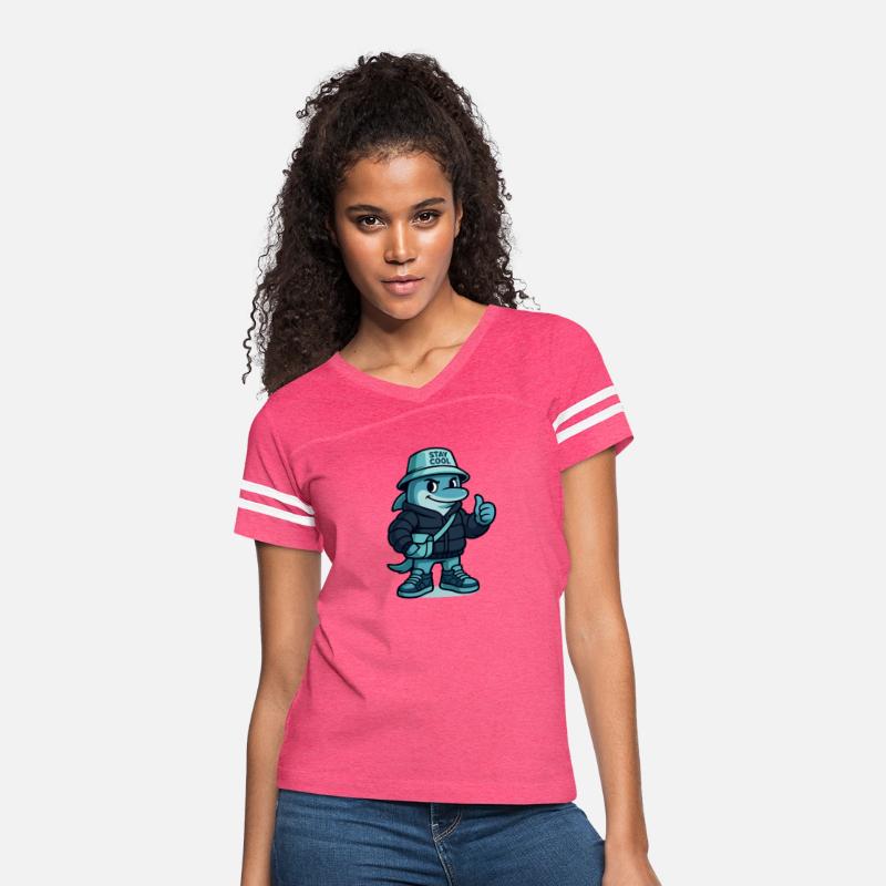 Cool Dolphin in Streetwear Outfit