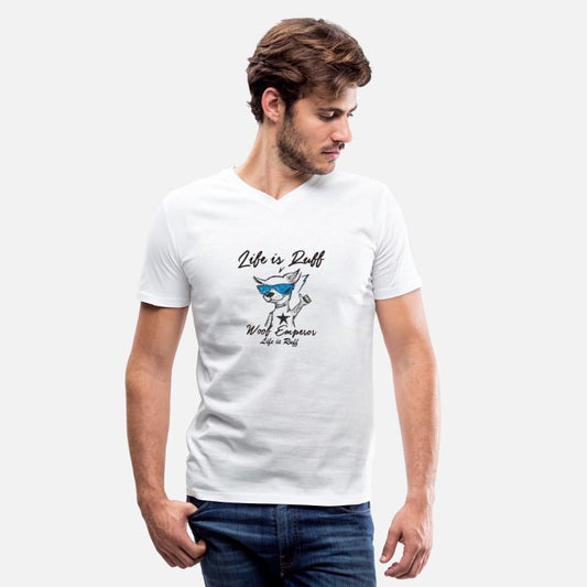 Cool Graffiti Abstract Dog with Blue Sunglasses