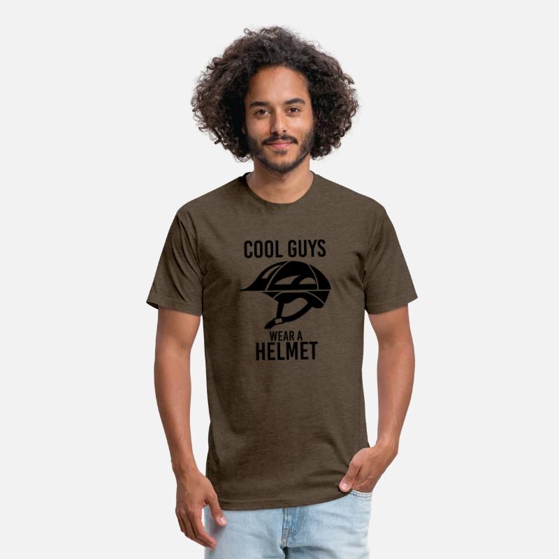 Cool guys wear a helmet - bike safety
