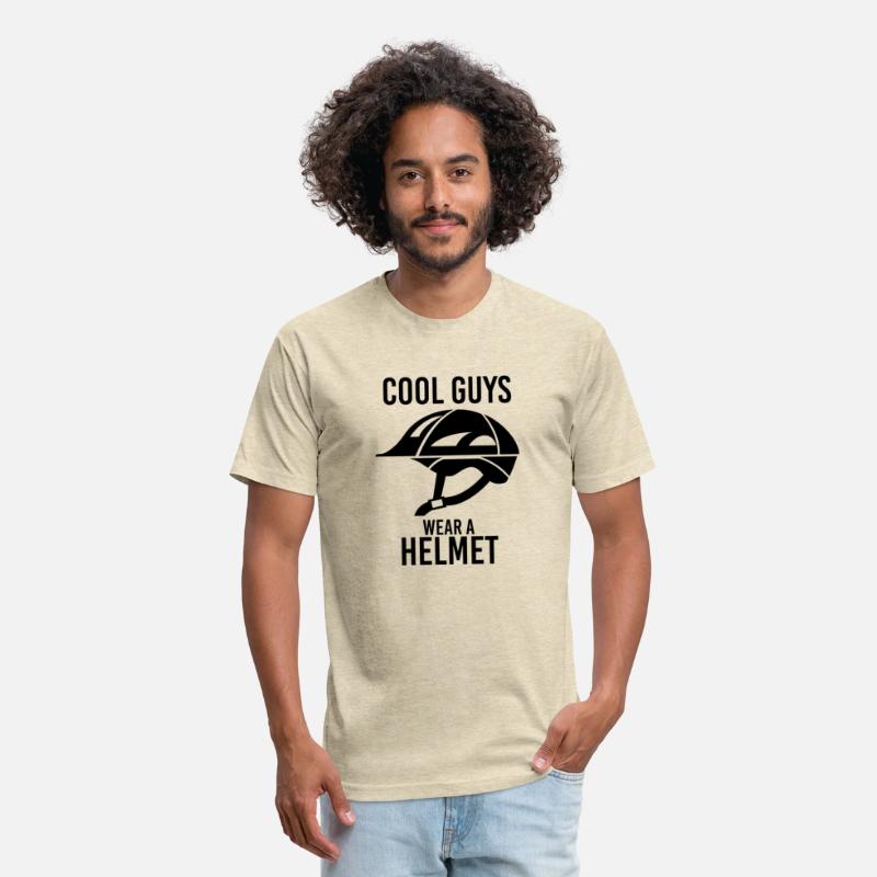 Cool guys wear a helmet - bike safety