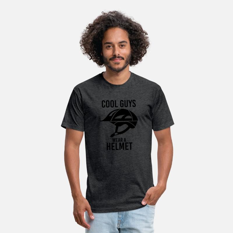 Cool guys wear a helmet - bike safety