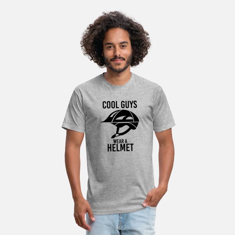 Cool guys wear a helmet - bike safety