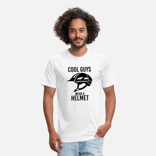Cool guys wear a helmet - bike safety